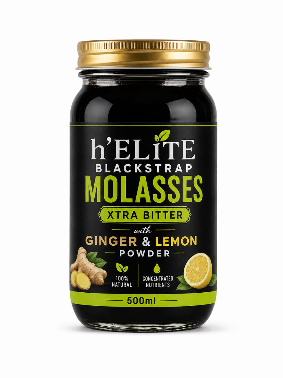 h'ELiTE Ginger & Lemon Molasses